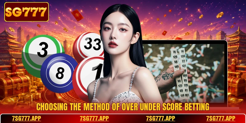 Choosing the method of over under score betting Choosing the method of over under score betting