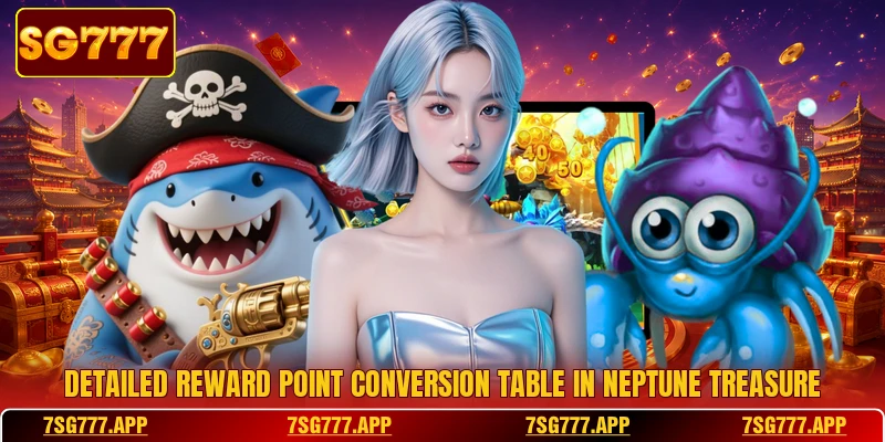 Detailed reward point conversion table in neptune treasure