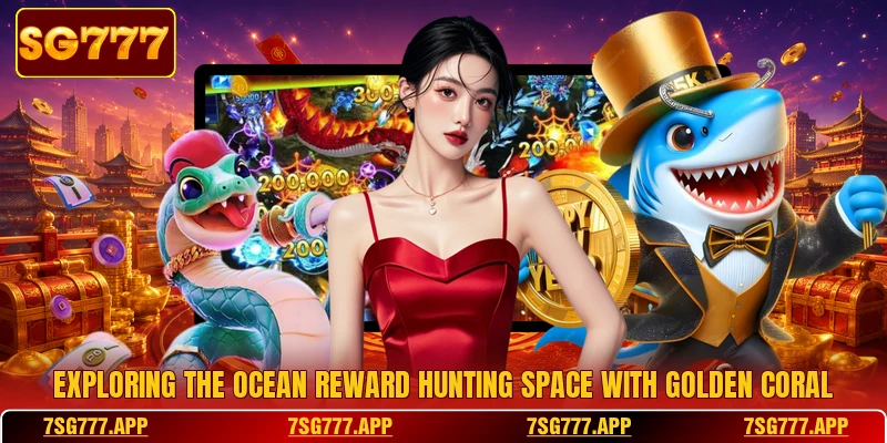 Exploring the ocean reward hunting space with golden coral