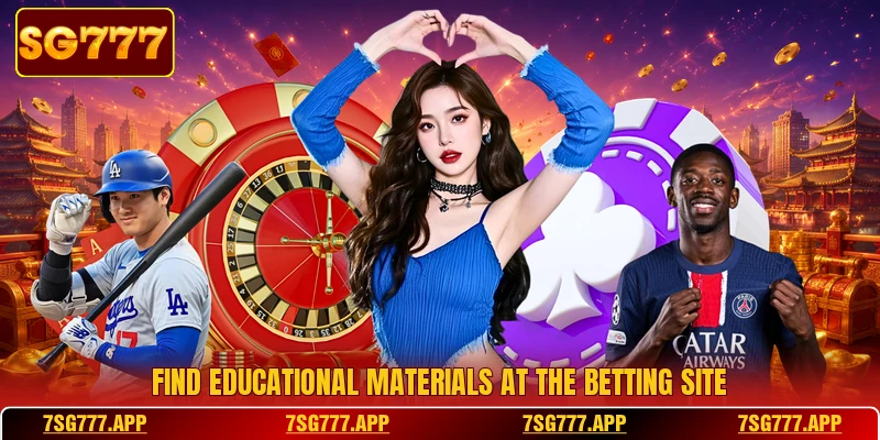 Find educational materials at the betting site Find educational materials at the betting site