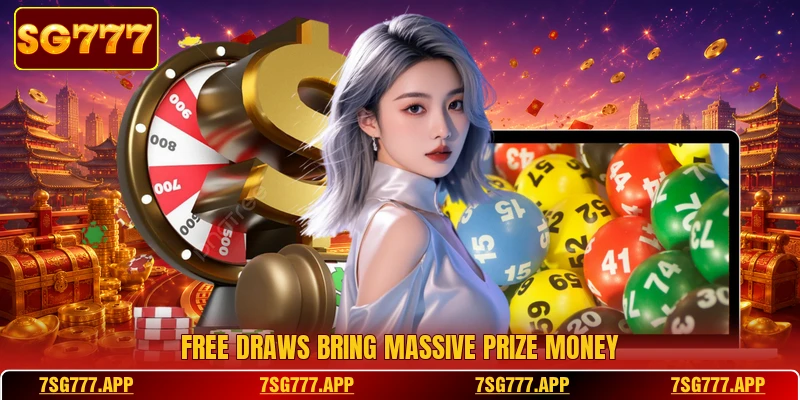 Free draws bring massive prize money