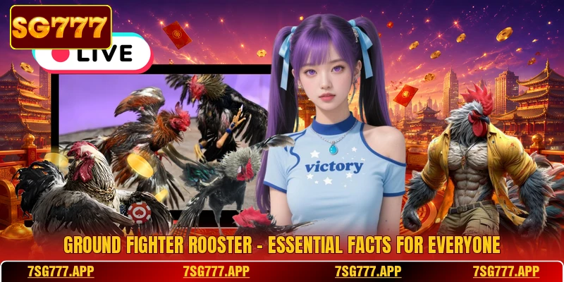 Ground Fighter Rooster - Essential Facts For Everyone