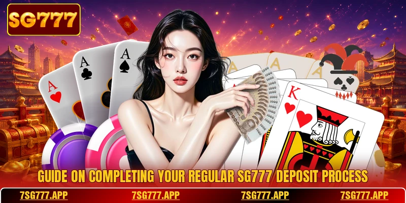 Guide on completing your regular SG777 deposit process