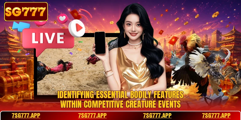 Identifying essential bodily features within competitive creature events