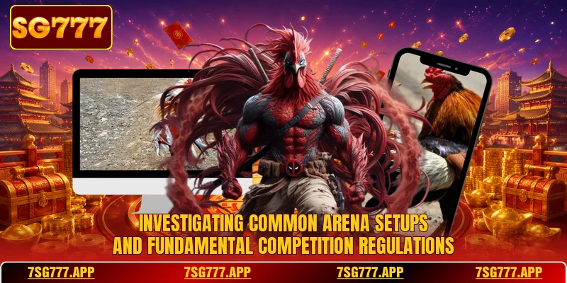 Investigating common arena setups and fundamental competition regulations