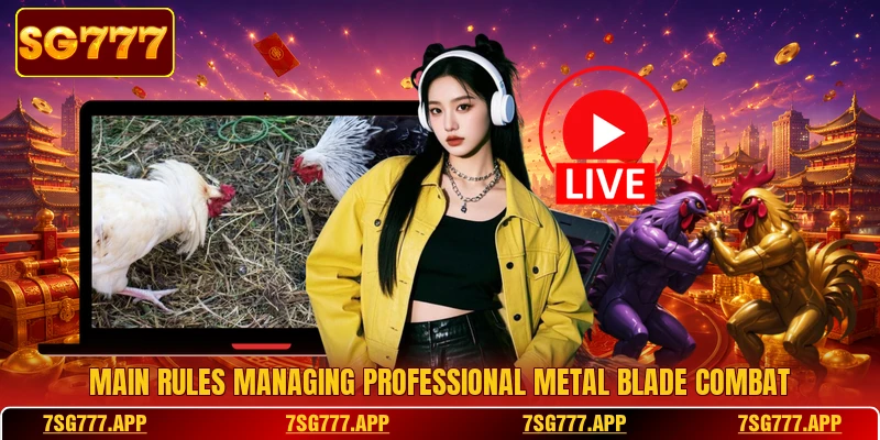 Main rules managing professional metal blade combat