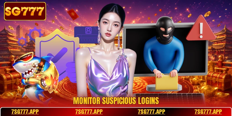 Monitor suspicious logins