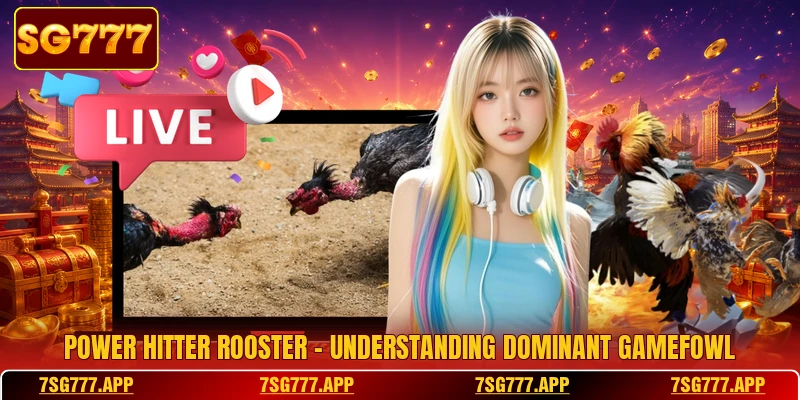 Power Hitter Rooster - Understanding Dominant Gamefowl
