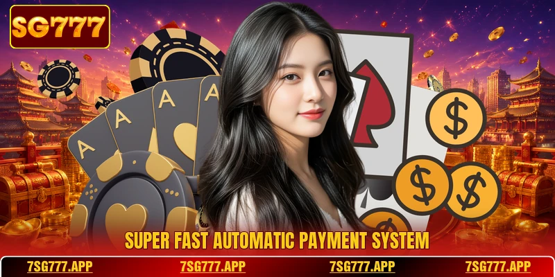 Super fast automatic payment system