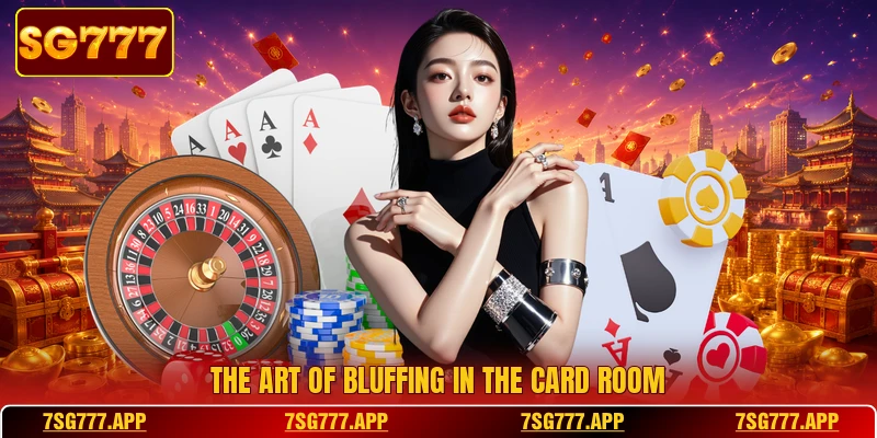 The art of bluffing in the card room