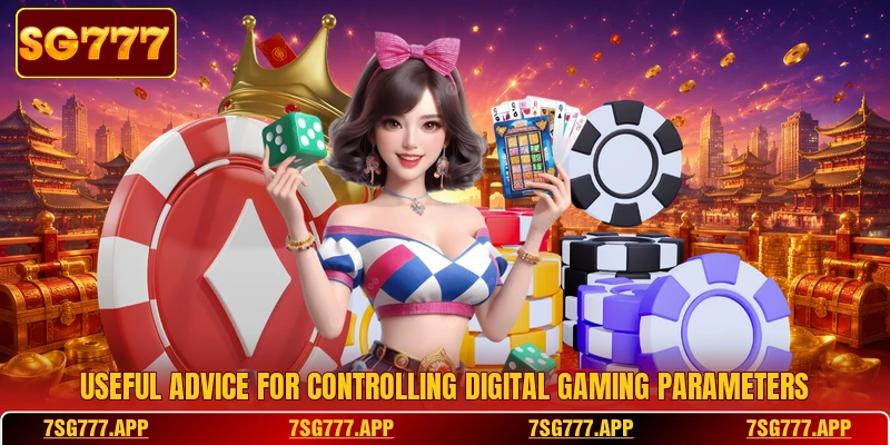 Useful advice for controlling digital gaming parameters