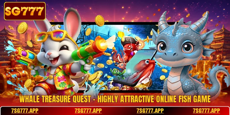 Whale Treasure Quest - Highly Attractive Online Fish Game